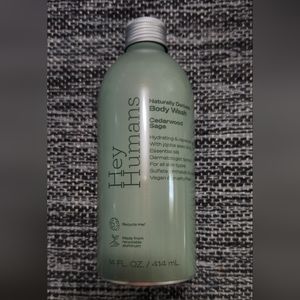 Hey Humans Cedarwood Sage Naturally Derived Vegan Body Wash